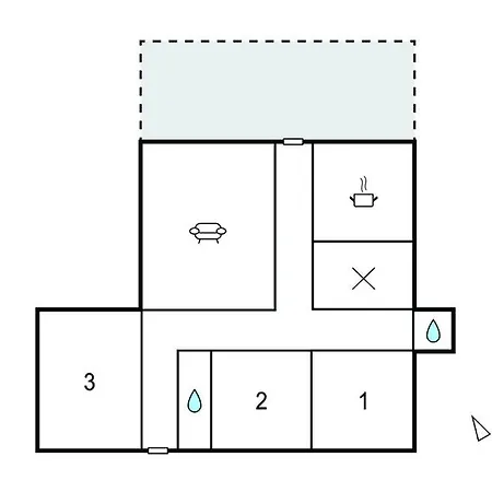 Dom wakacyjny 3 Bedroom In *